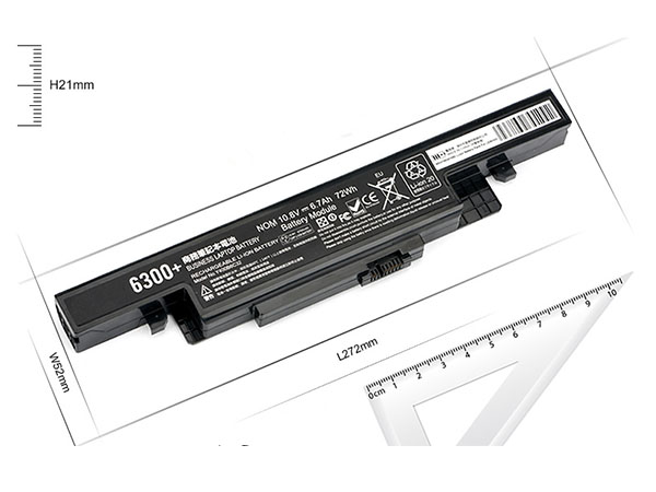 L11L6R02 pour Lenovo IdeaPad Y500 Y510 Y590(6-cells)