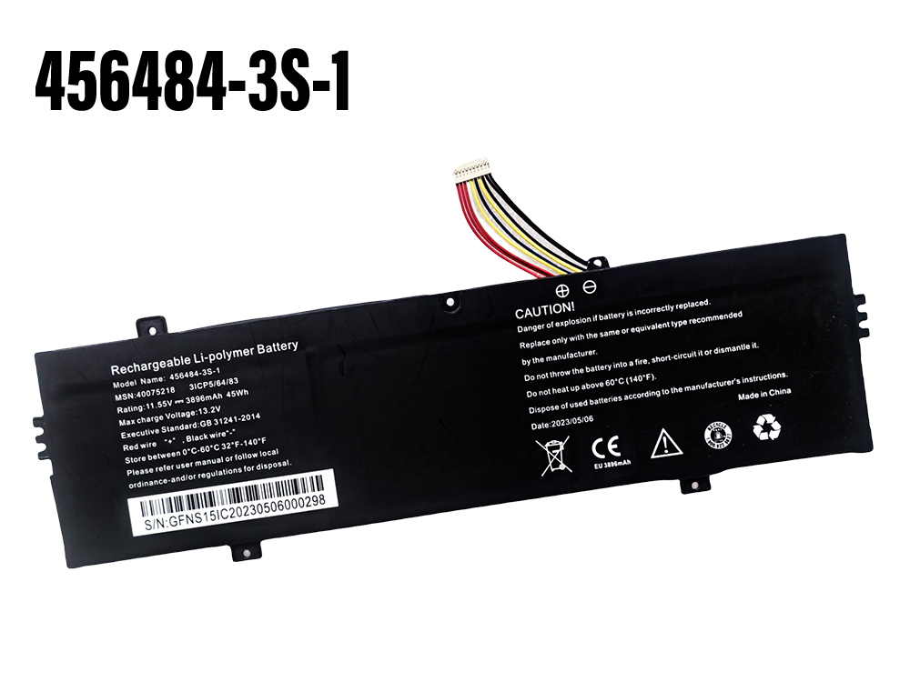 456484-3S-1 Batteria Per Medion E15407 E15303 E16401 E16402