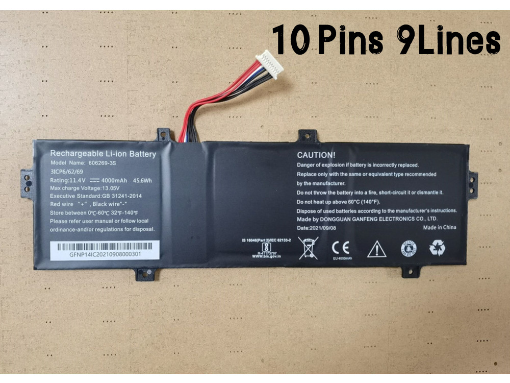 606270-3S Batteria Per Infinix INBOOK 606269-3S