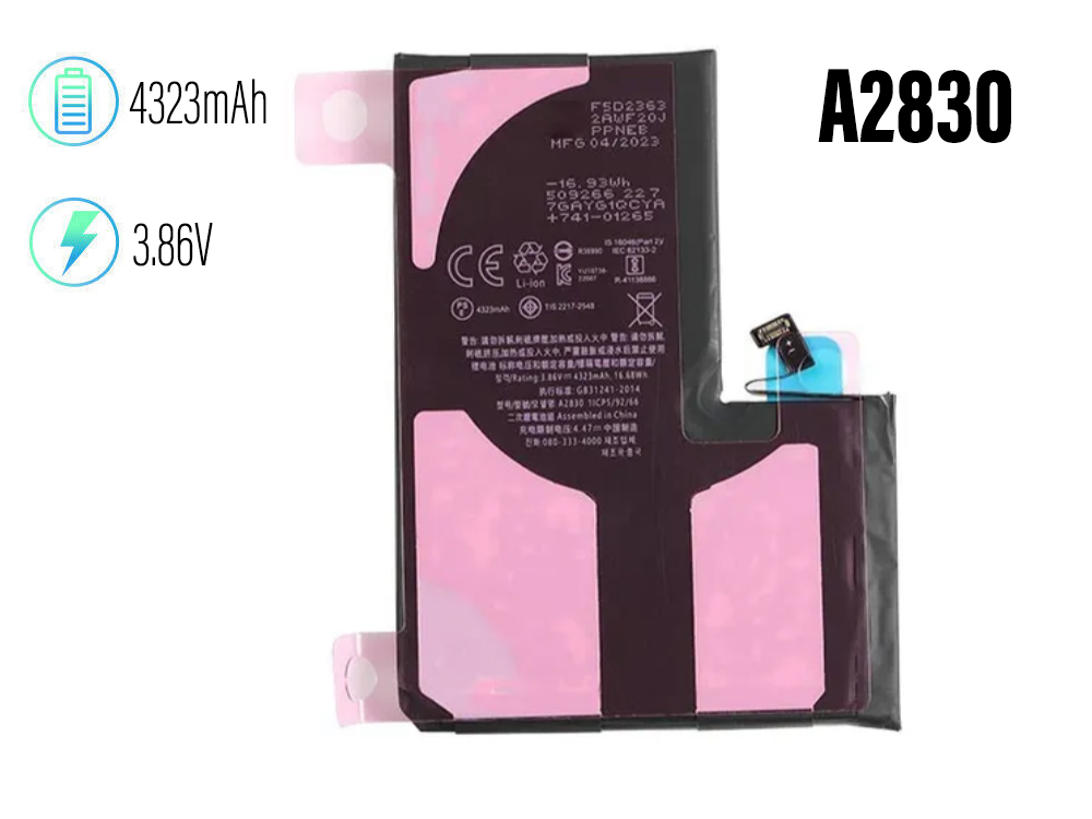 A2830 Batteria Per For iPhone 14 Pro Max