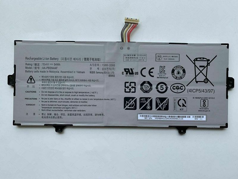 AA-PBSN4AF pour Samsung Notebook 9 Pen NP930SBE NT930SBE