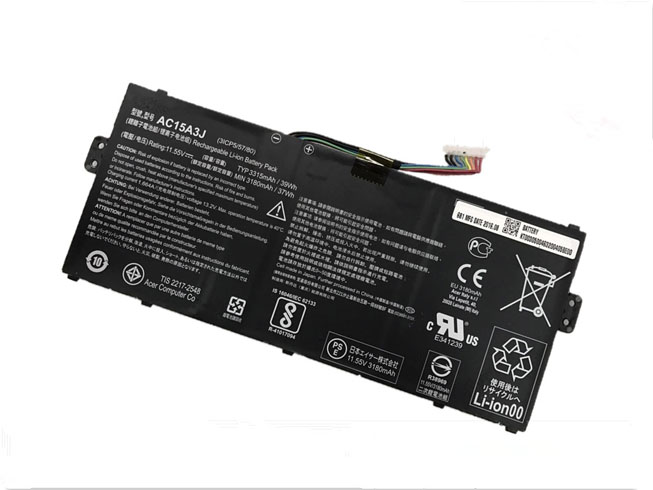 AC15A3J pour Acer Chromebook R11 CB5-132T CB3-131 C738T C735