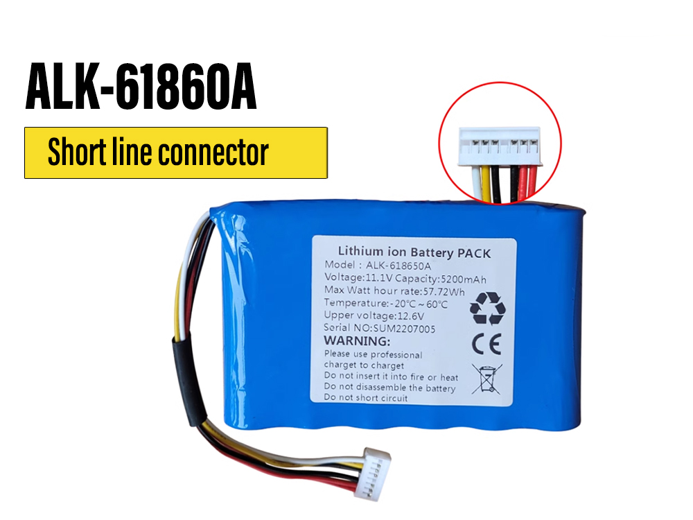 ALK-61860A Batteria Per Eloik ALK-18650A BY-A6 HH-99A