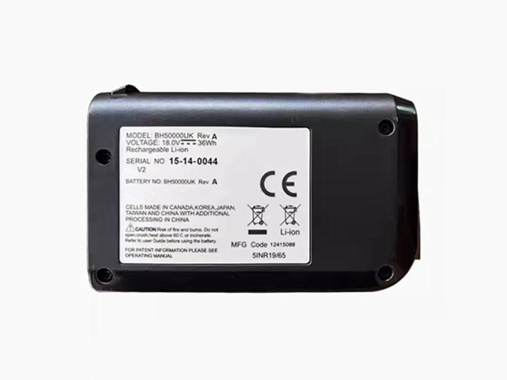 BH50000UK_REV_A Batteria Per VAX BH50000UK_Rev_A