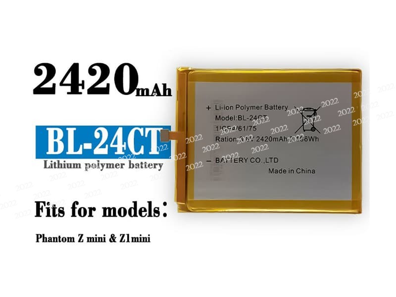 BL-24CT pour Tecno Phantom zmini/Z1mini