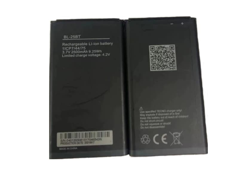 BL-25BT Batteria Per TECNO PHONE