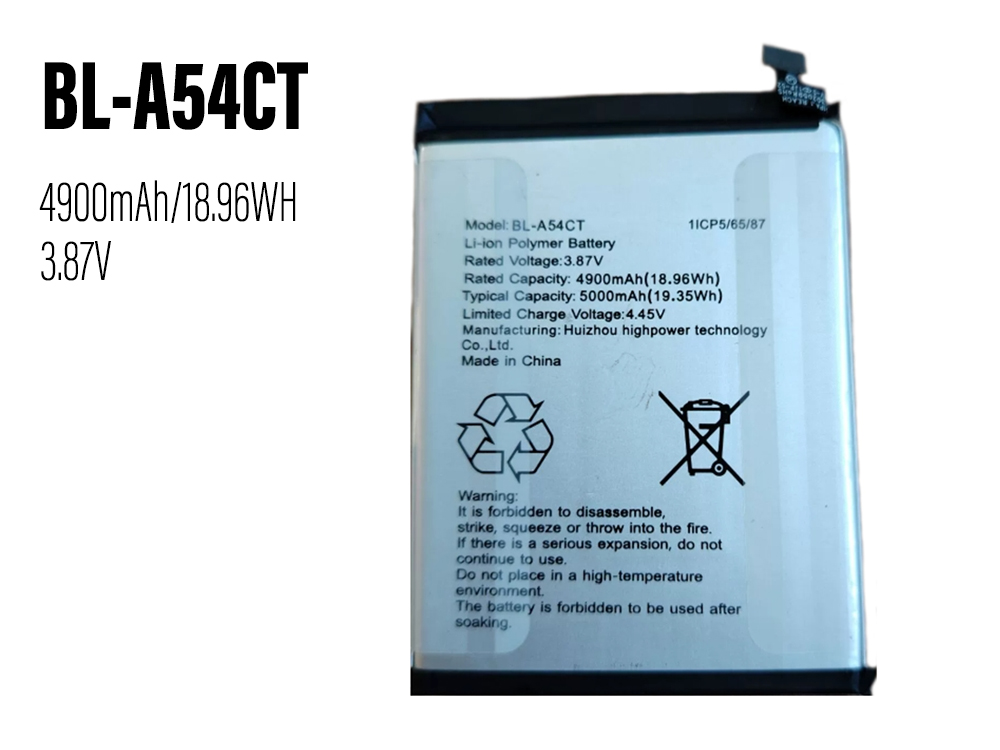 BL-A54CT Battery