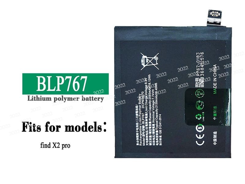BLP767 pour OPPO Find X2Pro