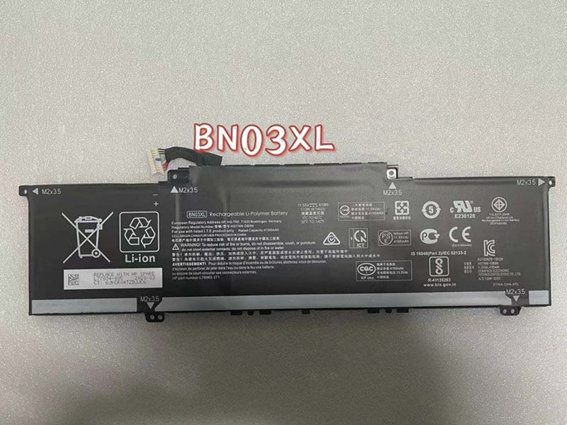 BN03XL pour HP Envy x360 15m-ee013dx HSTNN-OB1O L77034-005 Series