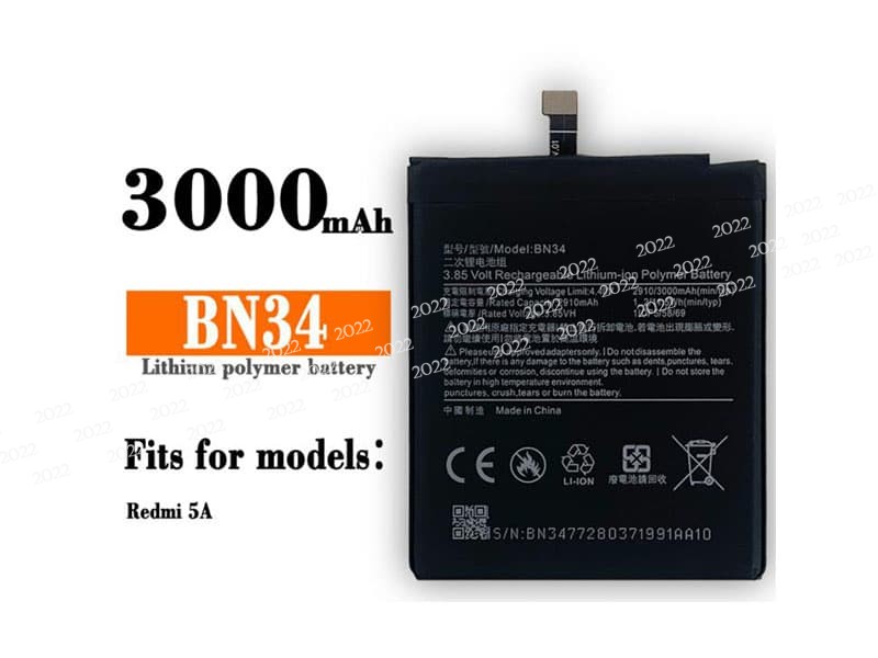 BN34 pour Xiaomi Mi Redmi 5A
