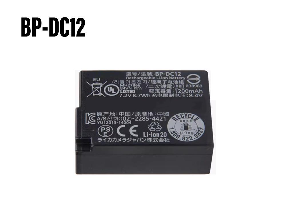 BP-DC12 pour LEICA V-Lux 4, Q(Typ 116), Q-P Digital