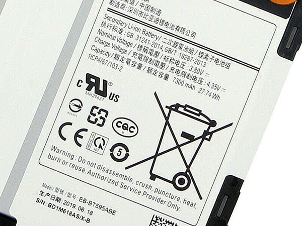 Samsung Galaxy Tab A2 10.5 SM-T590 T595