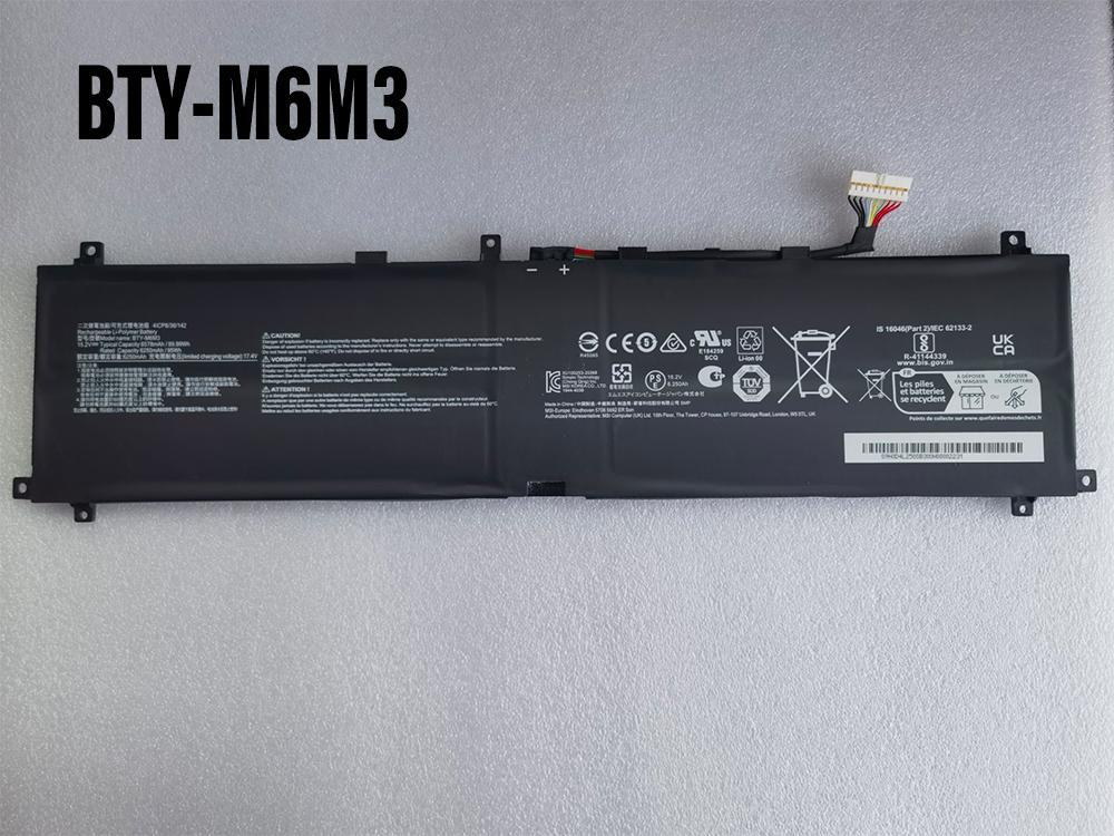BTY-M6M3 Batteria Per MSI MS-15M1/15M2 MS-17S1/17S2 GE68HX GE78HX