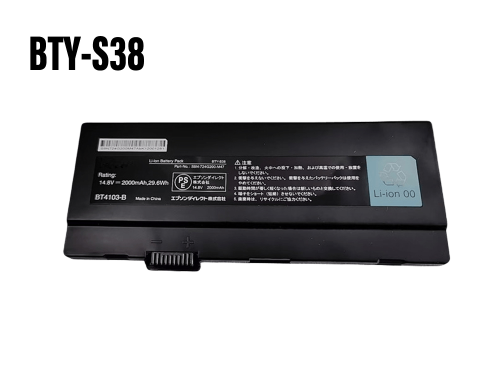 BTY-S38 S9N-724G200-M47 S9N-724H201-M47 Battery