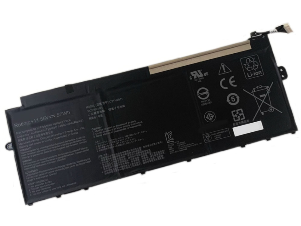 C31N2011 Batteria Per Asus Chromebook C536EA-BI3T3