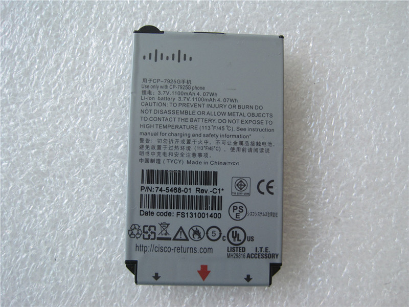 CP-7925G pour Cisco CP-7925G P/N 74-5469-01 VOIP Phone