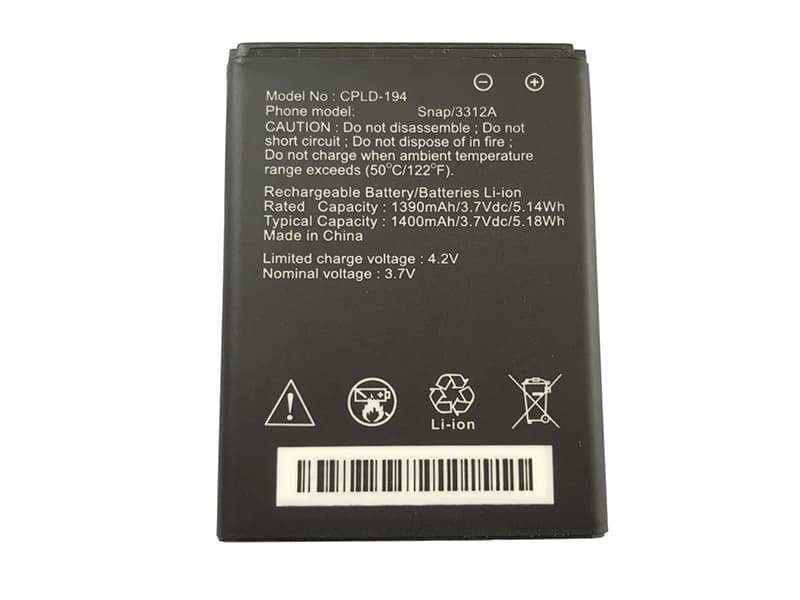 CPLD-194 pour COOLPAD Snap 3312A