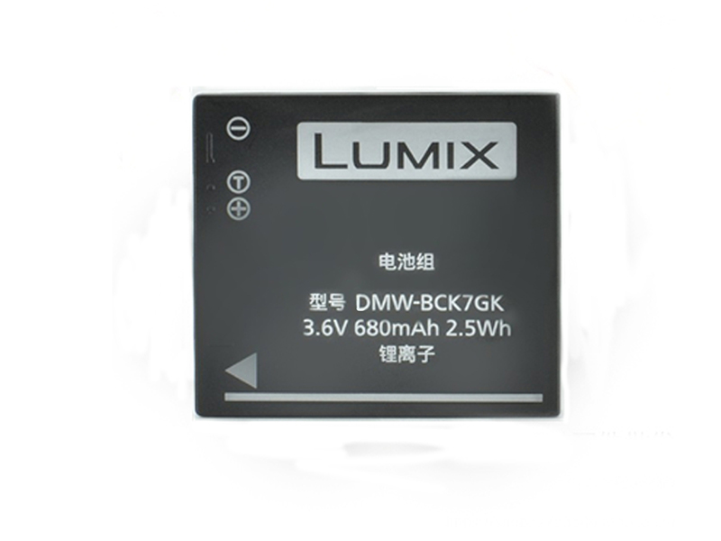 DMW-BCK7GK pour PANASONIC Lumix DMC-FT25, DMC-FX77, DMC-FX78, DMC-FX80, DMC-FX90, DMC-S1, DMC-S2