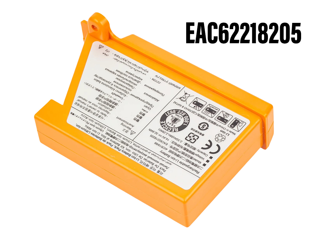 EAC62218205 EAC60766107 Batteria Per LG VR6260LVM VR6540LV VR655X