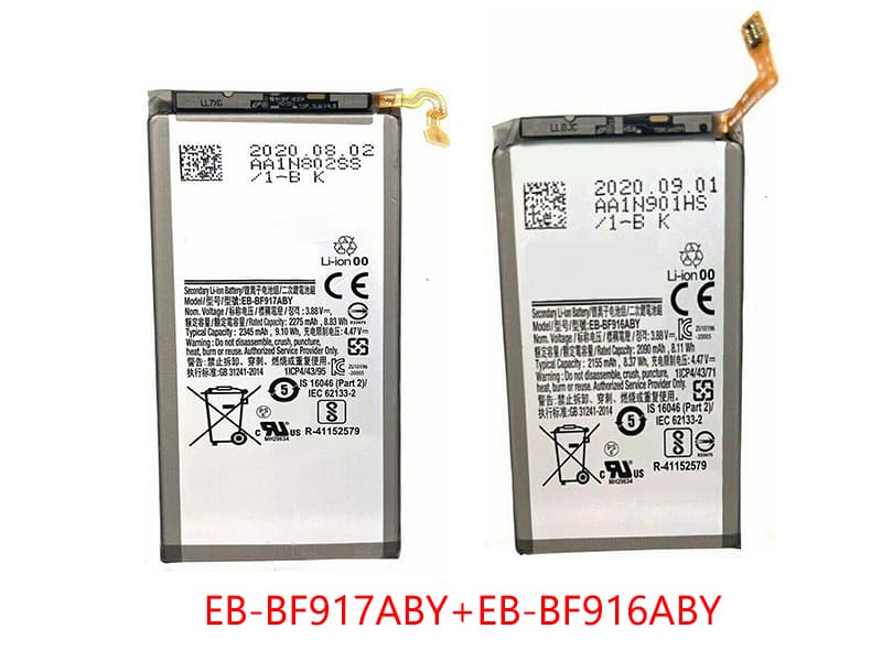 EB-BF917ABY+EB-BF916ABY pour SAMSUNG Galaxy Fold 2