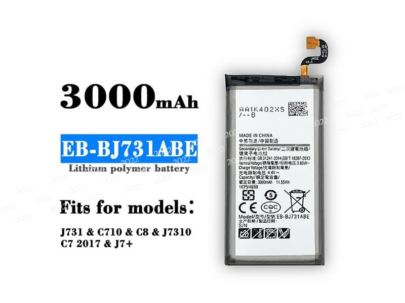 EB-BJ731ABE pour Samsung J731/C710/C8/ J7+ J7310