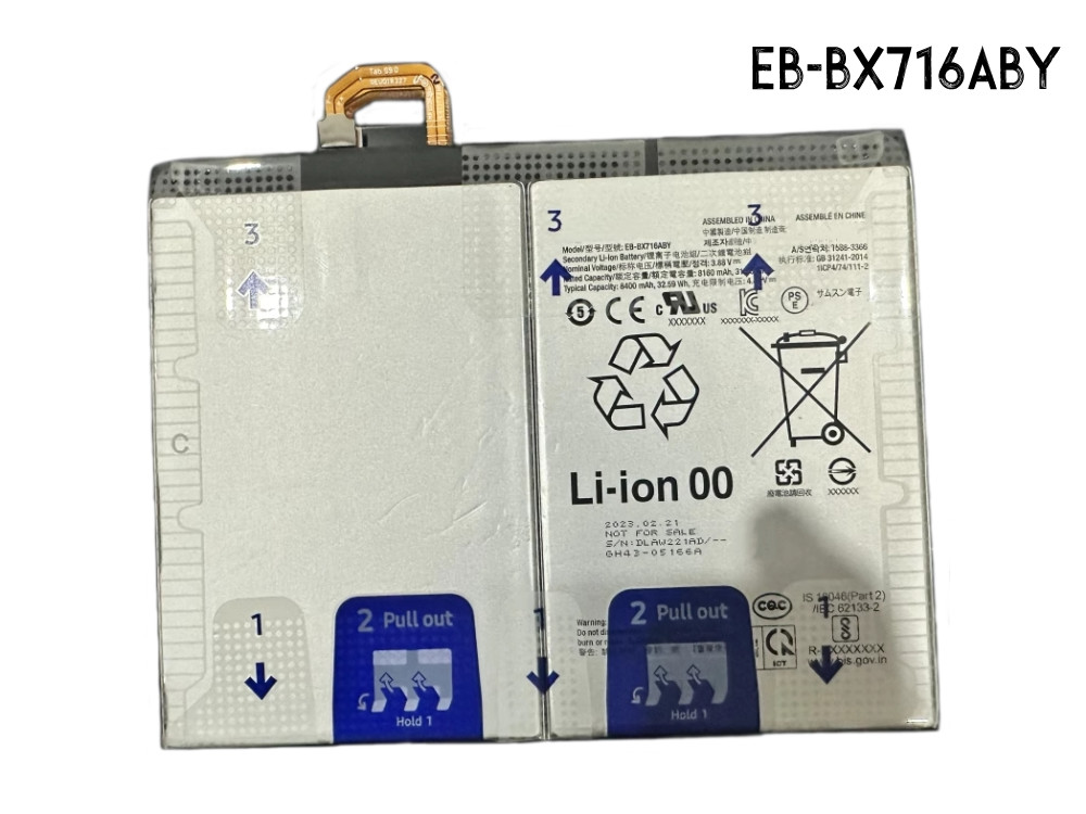 EB-BX716ABY Batteria Per Samsung Galaxy Tab S9 SM-X710