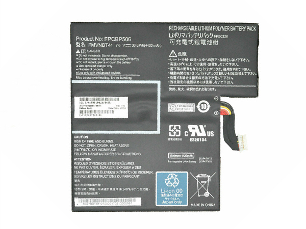 FPCBP506 pour Fujitsu Stylistic R726 R727 FMVNBT41