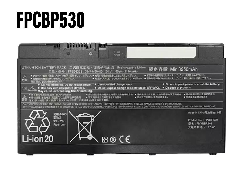 FPCBP530 FPB0337S Batteria Per Fujitsu Lifebook U727 P727