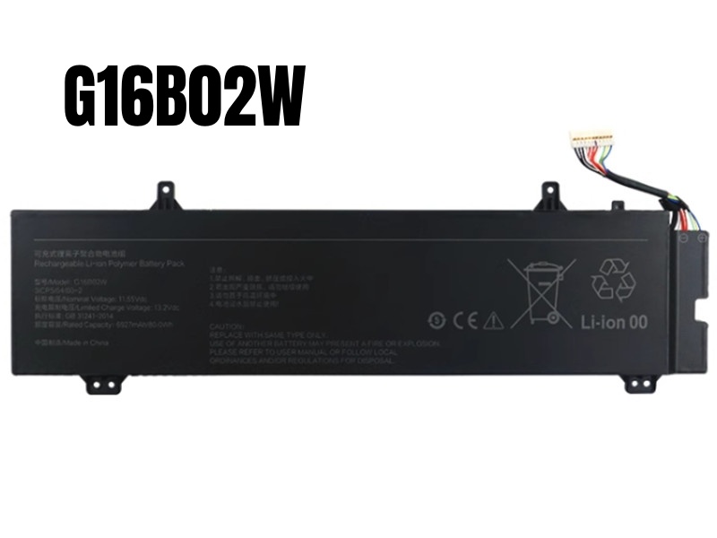 G16B02W Batteria Per XiaoMi Redmi G 16.1 2021