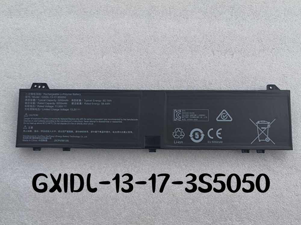 GXIDL-13-17-3S5050 pour Mechrevo GXIDL-14-20-3S5050 Laptop