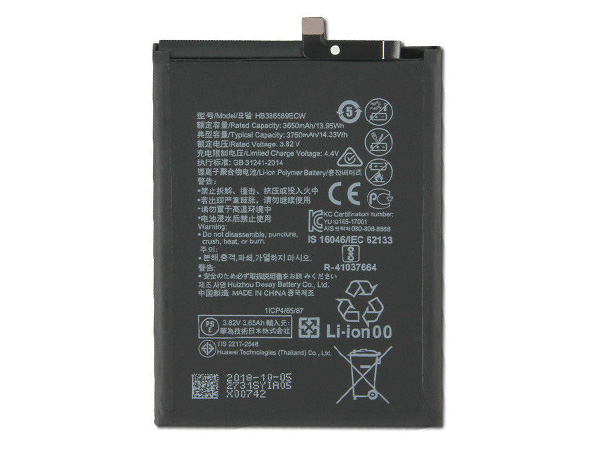 HB386589ECW pour Huawei P10 Plus P10Plus Honor 8X