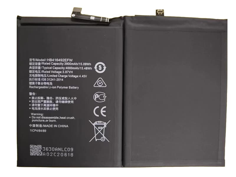 HB416492EFW pour HUAWEI HONOR X8/X30I