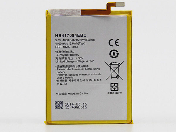 HB417094EBC pour HuaWei Ascend Mate 7 MT7-CL00 MT7-TL10