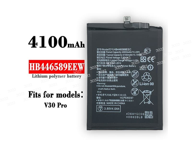 HB446589EEW pour Huawei Nova6 V30Pro
