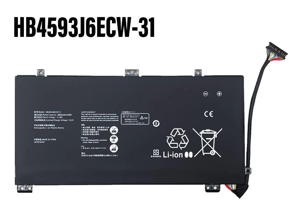 HB4593J6ECW-31 pour Huawei MateBook 13 2020 WRT-W29 WRT-W19