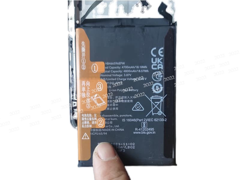 HB466596EFW pour Huawei Honor X30