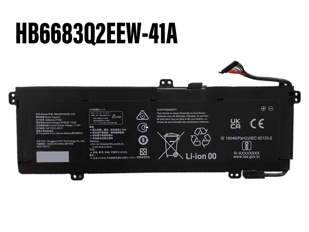 HB6683Q2EEW-41A Batteria Per HUAWEI MagicBook 14 2022 GLO-F56 GLO-F76
