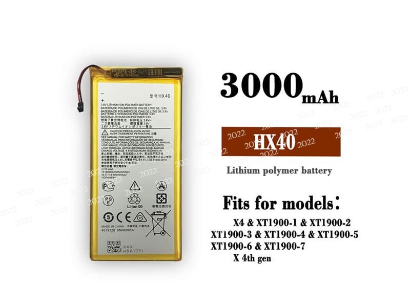 HX40 pour Motorola Moto X4 XT1900