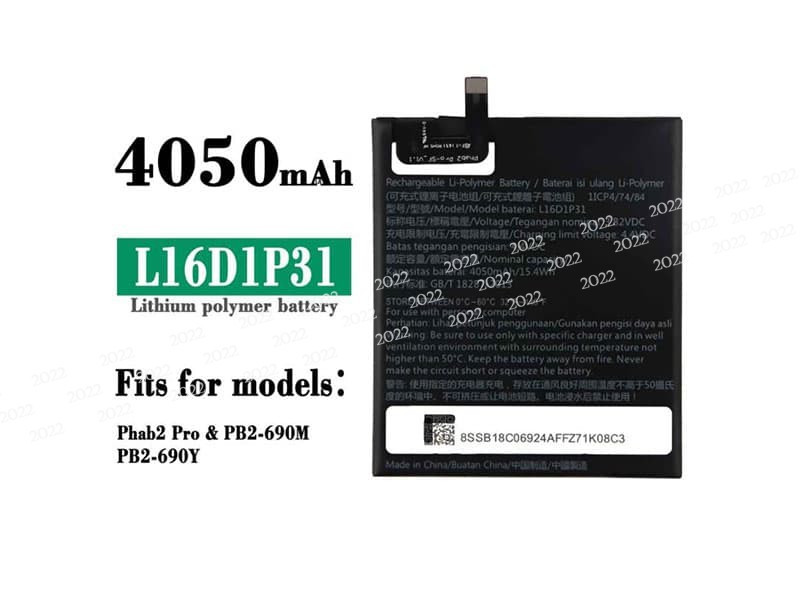 L16D1P31 pour Lenovo Phab2 Pro PB2-690M
