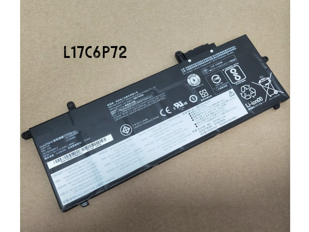 L17C6P72 pour Lenovo ThinkPad X280 A285