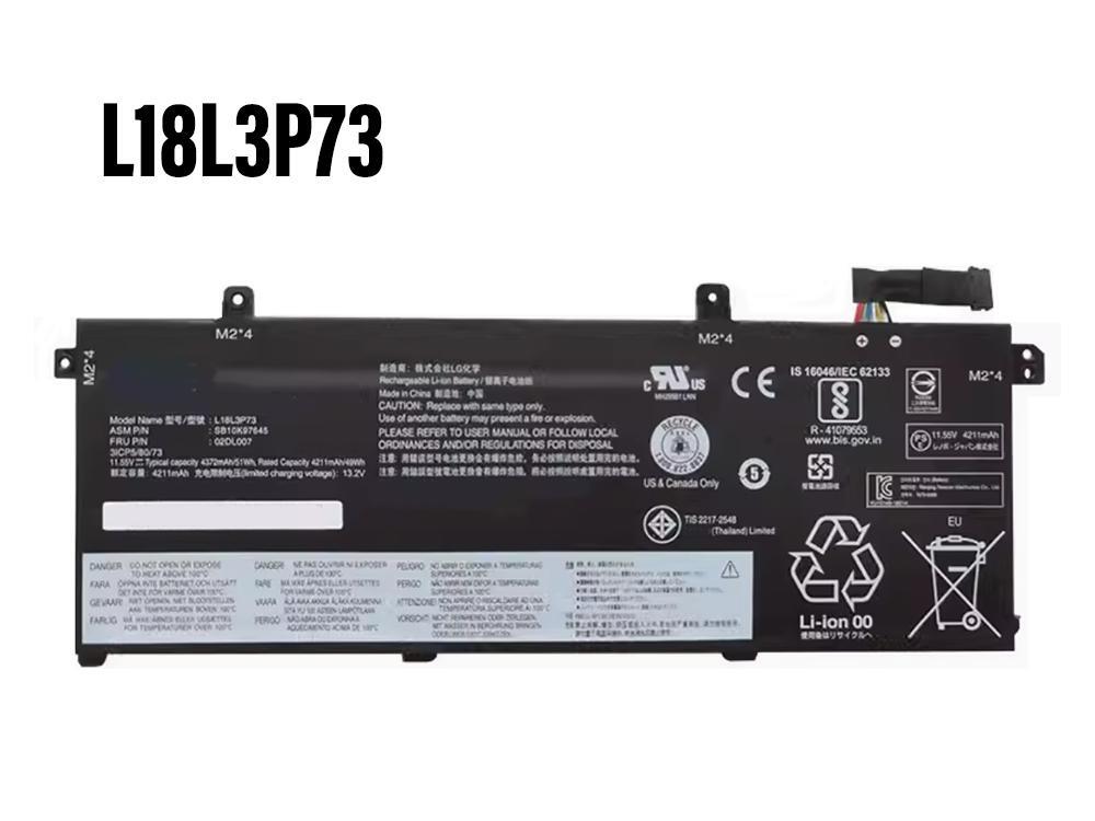 L18L3P73 pour LENOVO ThinkPad T490 T14 T495 P43S