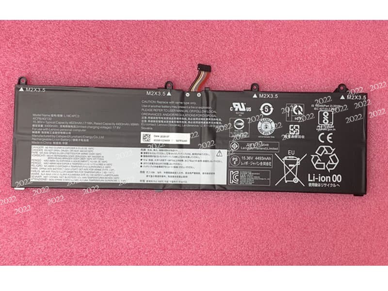 L19M4PC3 pour Lenovo Legion S7 15IMH6 Y9000X