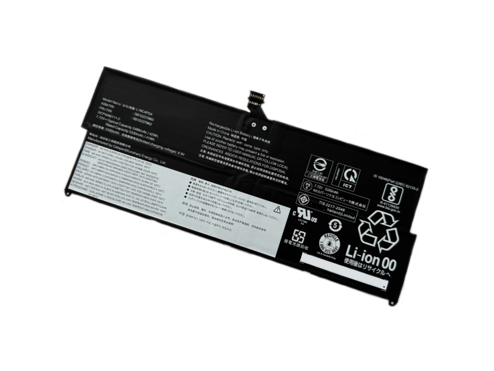 L19C4PG4 L19M4PG3 Batteria Per LENOVO ThinkPad X12 Detachable Gen 1