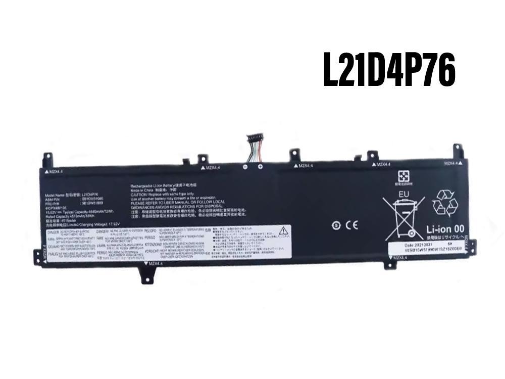 L21D4P76 Batteria Per LENOVO ThinkPad Z16 1st 2022