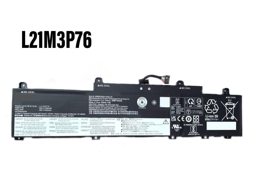 L21M3P76 Batteria Per LENOVO ThinkPad L15 Gen 4 21H3