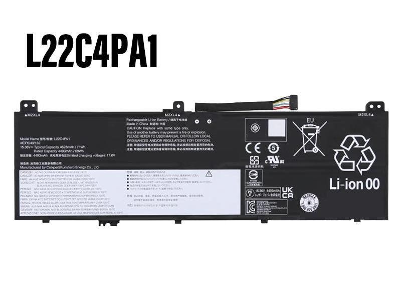 L22C4PA1 L22D4PA1 Batteria Per Lenovo Yoga 7 14ARP8/14IRL8 16IRL8