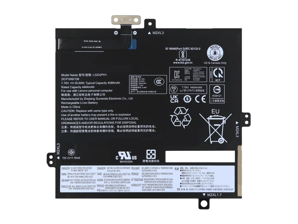 L22D2PH1 L22B2PH1 Batteria Per Lenovo IdeaPad Duet 3 11IAN8