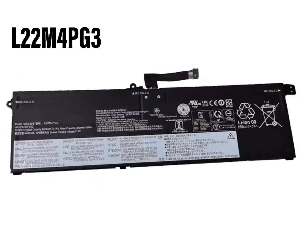 L22M4PG3 Batteria Per Lenovo ThinkBook 16+ 2023 Ryzen Edition