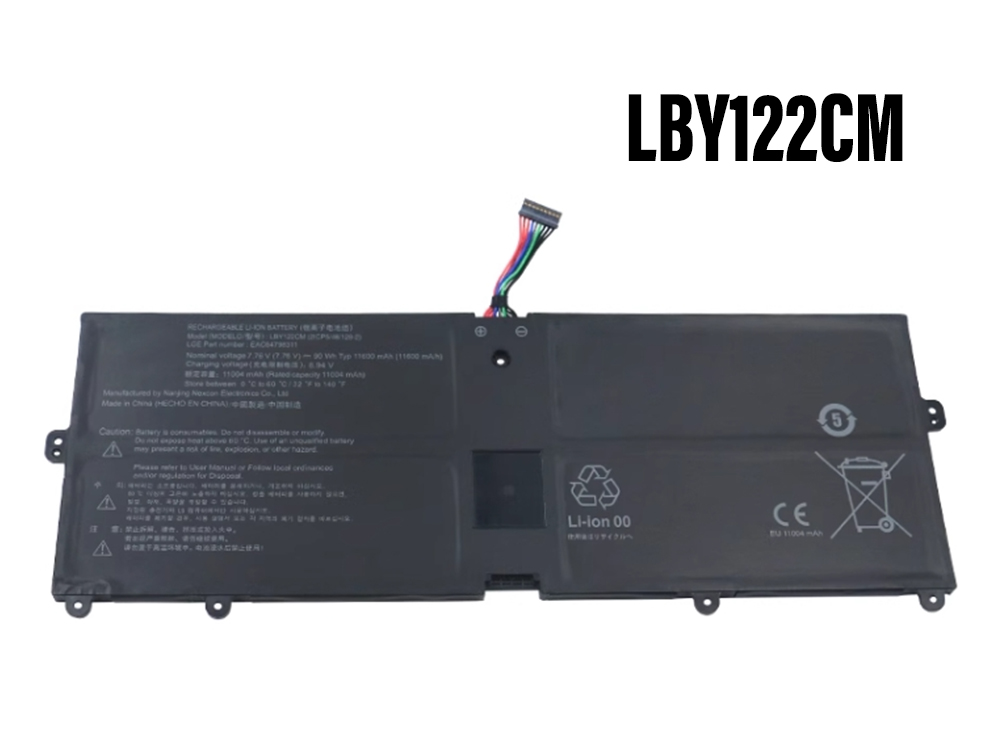 LBY122CM pour LG gram 17Z90Q-R.AAB8U1 17inch
