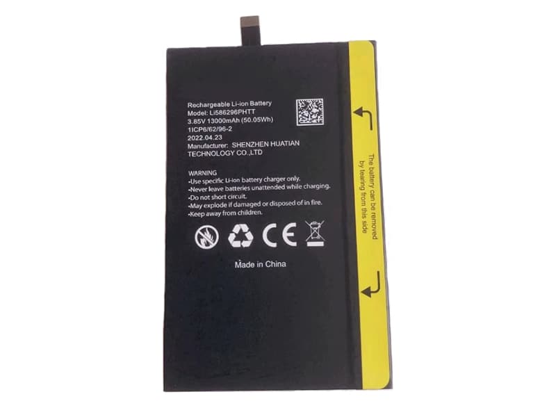 LI586296PHTT Batteria Per BLACKVIEW BV7100
